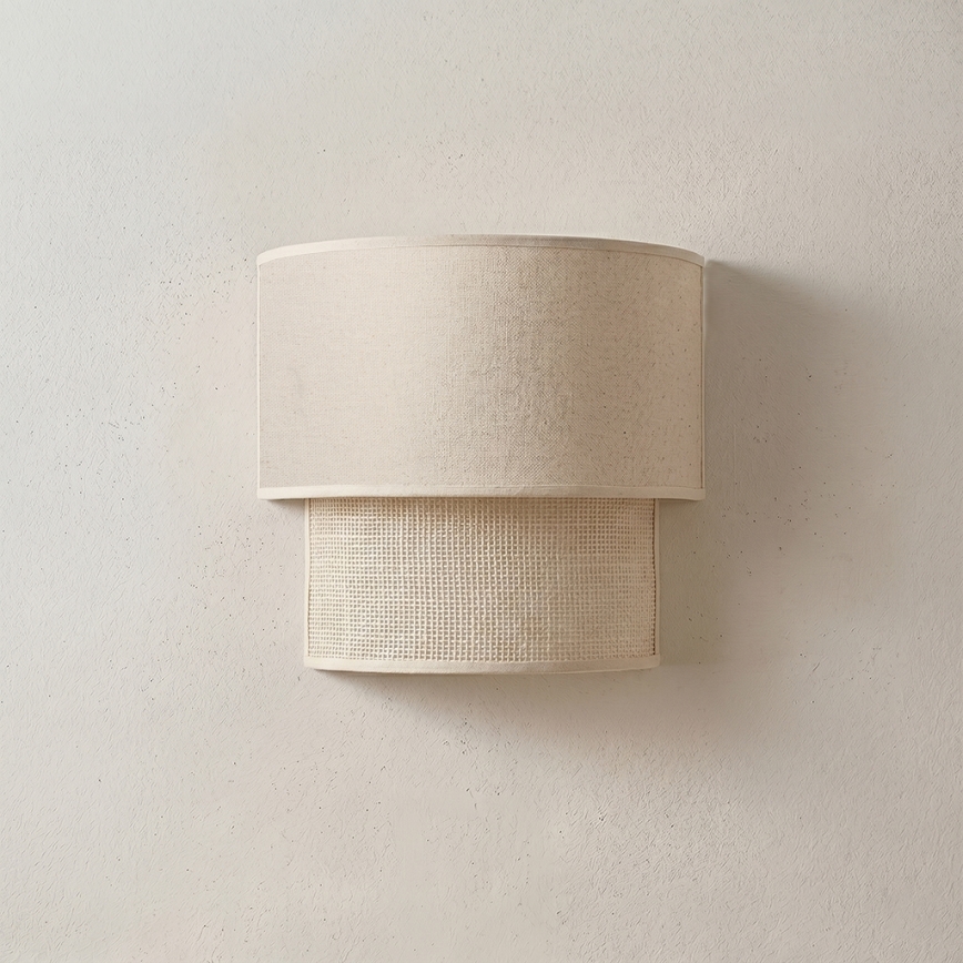 Brilagi - LED стенен аплик BOHO ECO 1xE27/10W/230V кремав