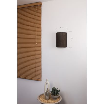 Brilagi - LED стенен аплик BOHO STYLE 1xE27/15W/230V кафяв