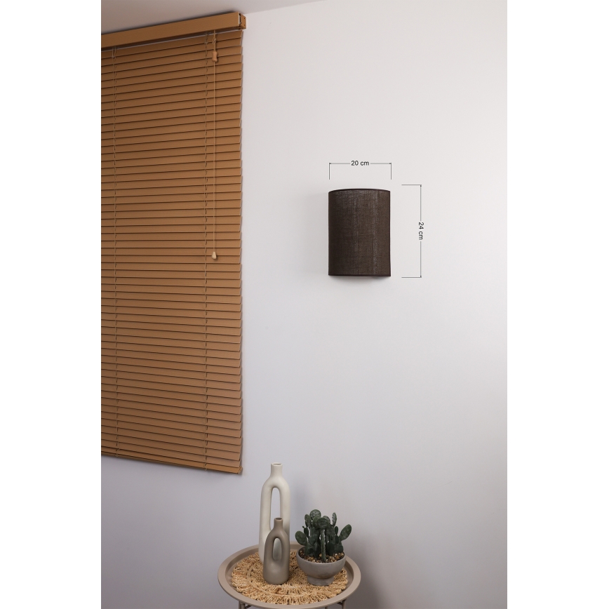 Brilagi - LED стенен аплик BOHO STYLE 1xE27/15W/230V кафяв