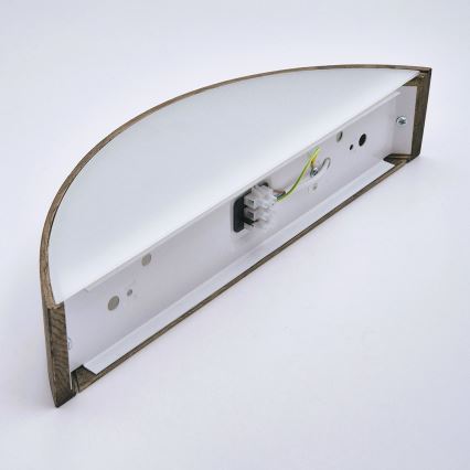 Brilagi - LED стенен аплик CARVALHO 1xE27/15W/230V дъб/орех