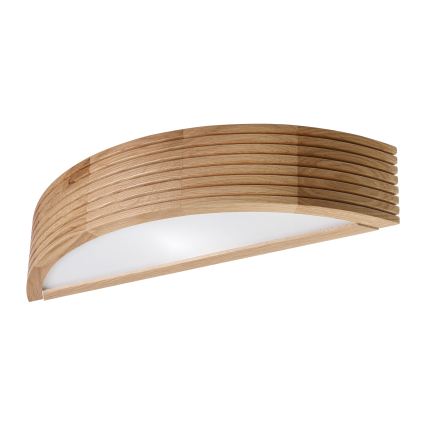 Brilagi - LED стенен аплик CARVALHO MODERN 1xE27/60W/230V дъб