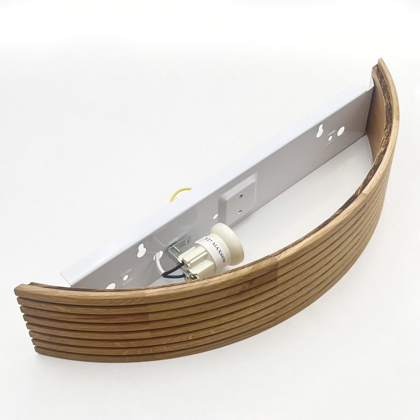 Brilagi - LED стенен аплик CARVALHO MODERN 1xE27/60W/230V дъб