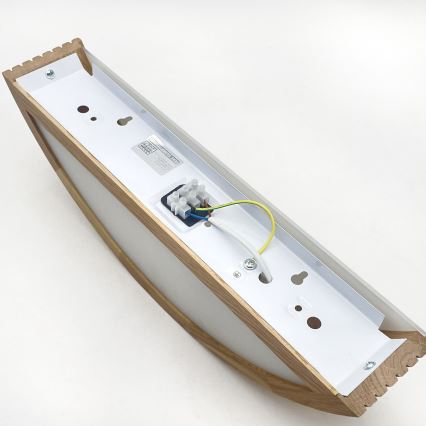 Brilagi - LED стенен аплик CARVALHO MODERN 3xE27/60W/230V дъб