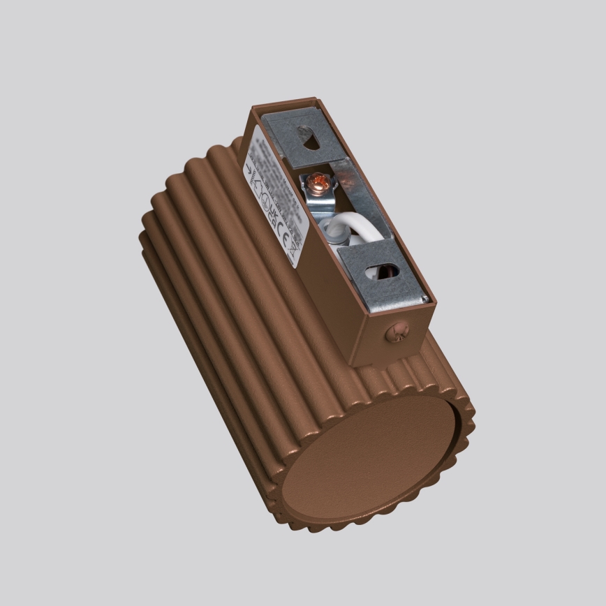 Brilagi - LED стенен аплик CRESTO 1xGU10/10W/230V 10 cm кафяв