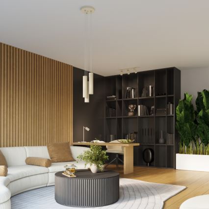 Brilagi - LED стенен аплик CRESTO 1xGU10/10W/230V 10 см кремав