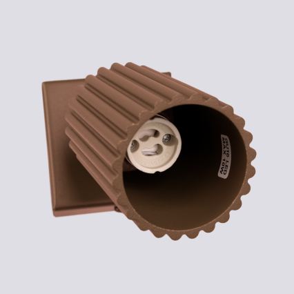 Brilagi - LED стенен аплик CRESTO 1xGU10/10W/230V кафяв