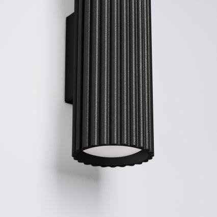 Brilagi - LED стенен аплик CRESTO 2xGU10/10W/230V 20 cm черен