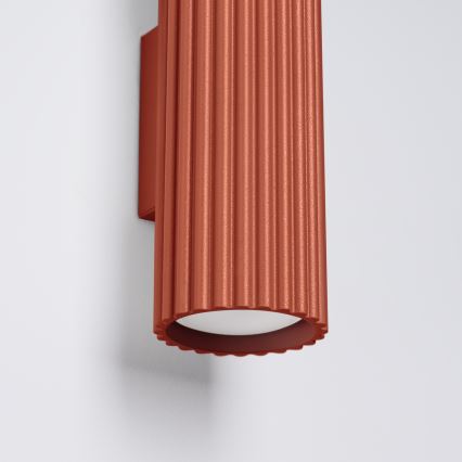 Brilagi - LED стенен аплик CRESTO 2xGU10/10W/230V 20 cm червен