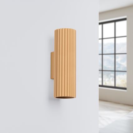 Brilagi - LED стенен аплик CRESTO 2xGU10/10W/230V 20 см златен