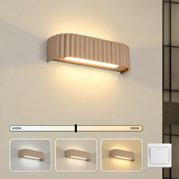 BRILAGI - LED стенен аплик FALCON MODERN LED/10W/230V 30 cm 3000/4500/6000K бежов