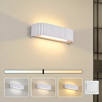 BRILAGI - LED стенен аплик FALCON MODERN LED/10W/230V 30 cm 3000/4500/6000K бял