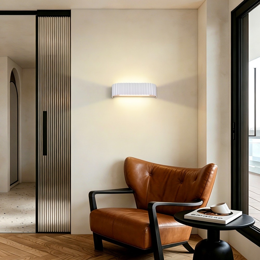 BRILAGI - LED стенен аплик FALCON MODERN LED/10W/230V 30 cm 3000/4500/6000K бял