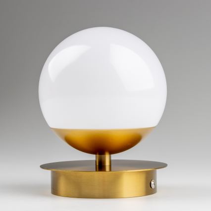 Brilagi - LED стенен аплик за баня BALL LED/6W/230V 3000/4000/6500K IP44 златист