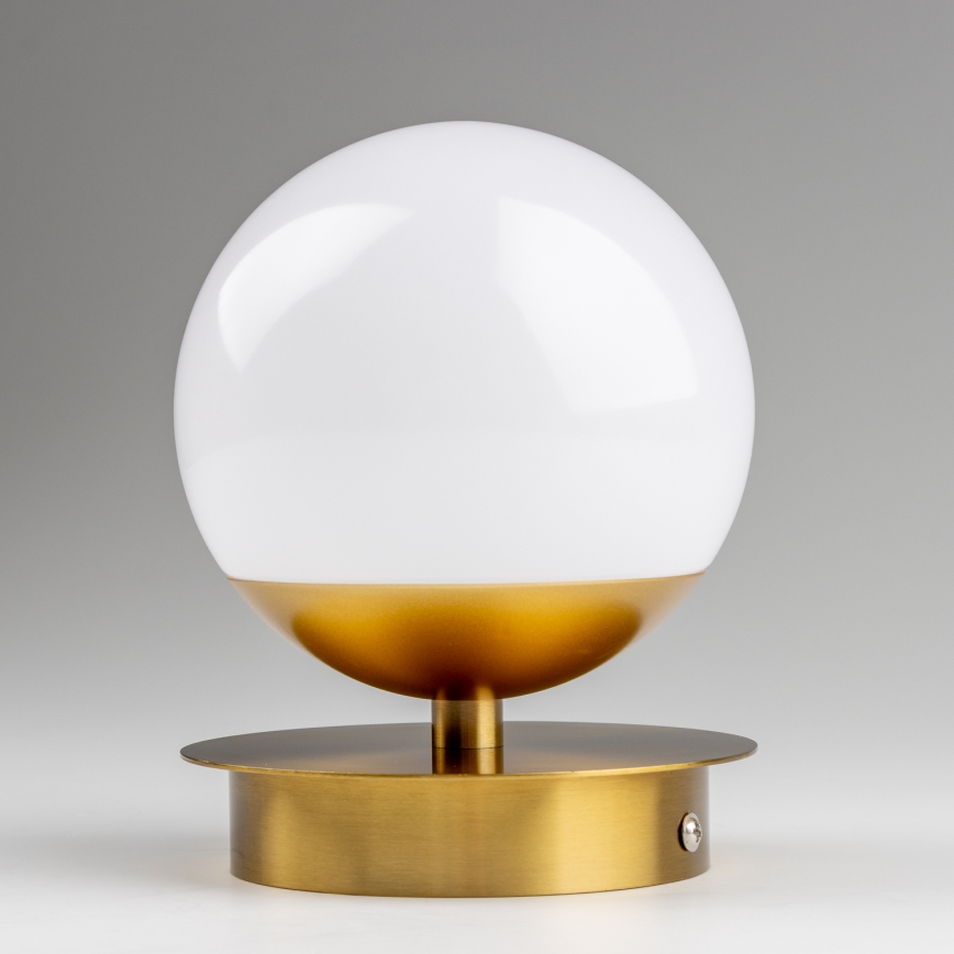 Brilagi - LED стенен аплик за баня BALL LED/6W/230V 3000/4000/6500K IP44 златист