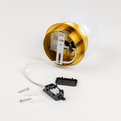 Brilagi - LED стенен аплик за баня BALL LED/6W/230V 3000/4000/6500K IP44 златист