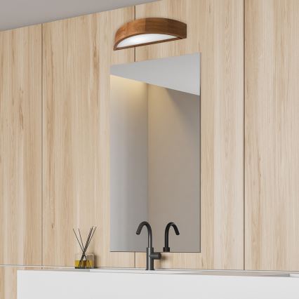 Brilagi - LED стенен аплик CARVALHO 1xE27/60W/230V дъб череша