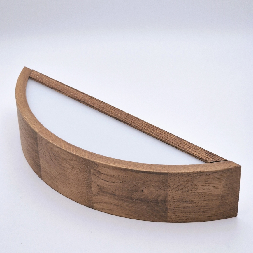 Brilagi - LED стенен аплик CARVALHO 1xE27/60W/230V дъб череша