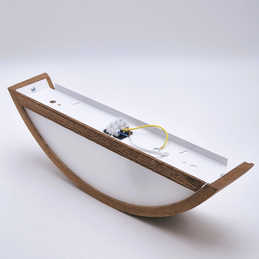 Brilagi - LED стенен аплик CARVALHO 1xE27/60W/230V дъб череша