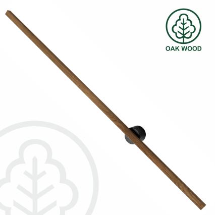 Brilagi - LED стенен аплик WOODY LINE LED/12W/230V 120 см дъб орех