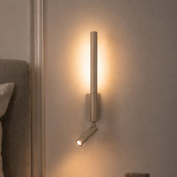 BRILAGI - LED стенен насочваем спот VIXON LED/3W/230V + LED/5W бежово CRI 90