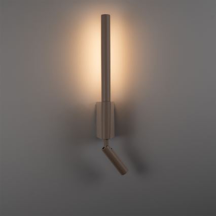 BRILAGI - LED стенен насочваем спот VIXON LED/3W/230V + LED/5W бежово CRI 90