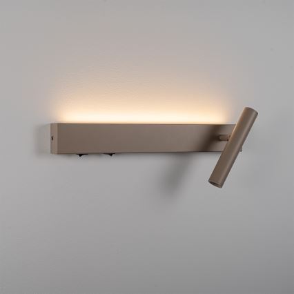 BRILAGI - LED стенен насочващ осветител ARLIX LED/3W/230V + LED/7W бежово CRI 90