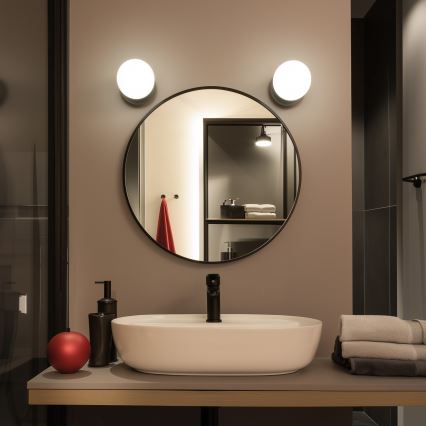 Brilagi - LED стенен осветител за баня BALL LED/6W/230V 3000/4000/6500K IP44 черен