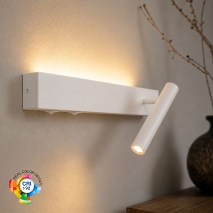 BRILAGI - LED стенен спот ARLIX LED/3W/230V + LED/7W бял CRI 90