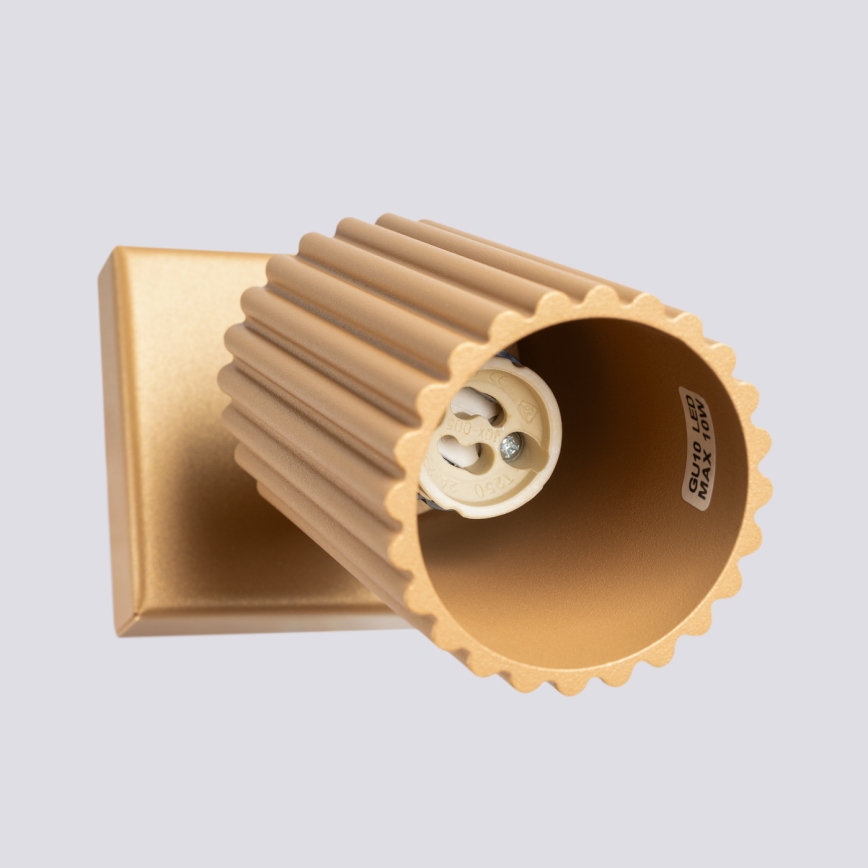 Brilagi - LED стенен спот CRESTO 1xGU10/10W/230V златист