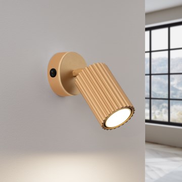 Brilagi - LED стенен спот CRESTO 1xGU10/10W/230V златист