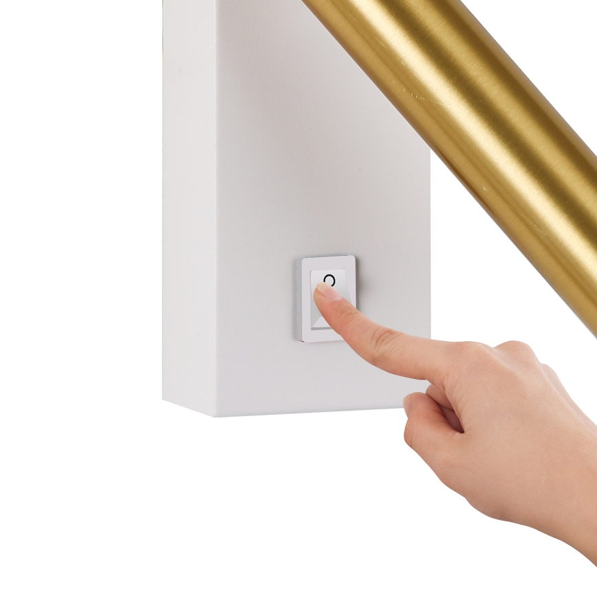 Brilagi - LED Стенен спот MAYA LED/3W/230V 4000K бял/златист