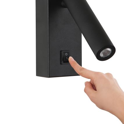 Brilagi - LED Стенен спот MAYA LED/3W/230V 4000K черен