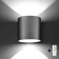 Brilagi -  LED Стенен спот FRIDA 1xG9/4W/230V сив