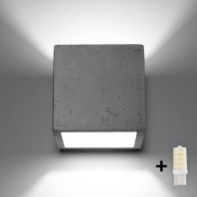 Brilagi -  LED Стенен спот MURO 1xG9/3,5W/230V бетон