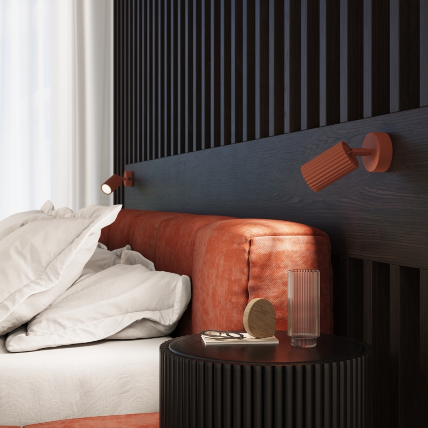 Brilagi - LED стенен точков аплик CRESTO 1xGU10/10W/230V червен