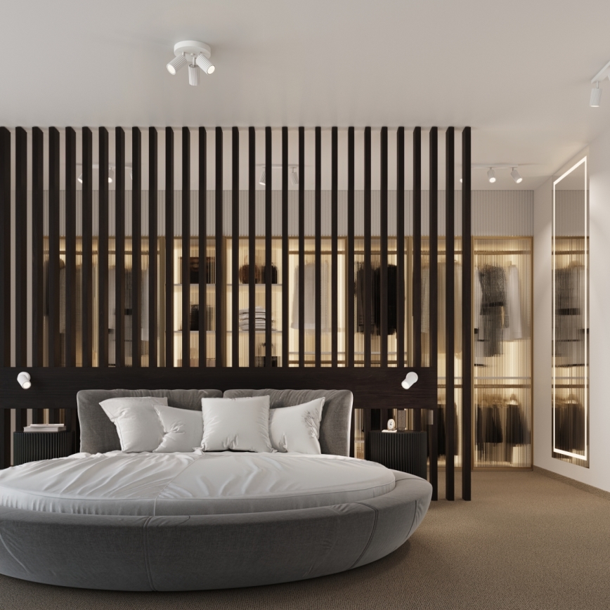 Brilagi - LED стенен точков осветител CRESTO 1xGU10/10W/230V бял