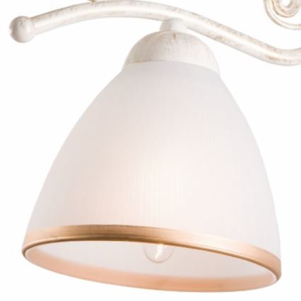 Brilagi - LED стенна лампа ANTICO 1xE27/60W/230V бяла патина