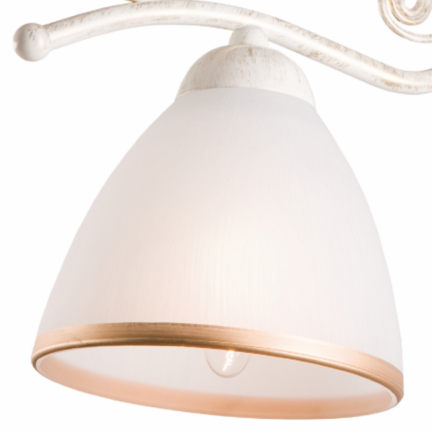 Brilagi - LED стенна лампа ANTICO 1xE27/60W/230V бяла патина