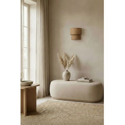 Brilagi - LED стенна лампа BOHO ECO 1xE27/10W/230V бежова