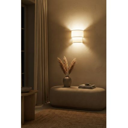 Brilagi - LED стенна лампа BOHO ECO 1xE27/10W/230V кремава
