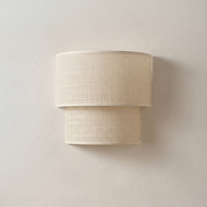 Brilagi - LED стенна лампа BOHO ECO 1xE27/10W/230V кремава