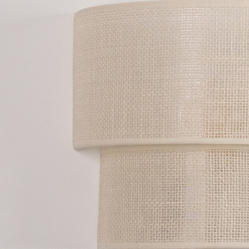 Brilagi - LED стенна лампа BOHO ECO 1xE27/10W/230V кремава