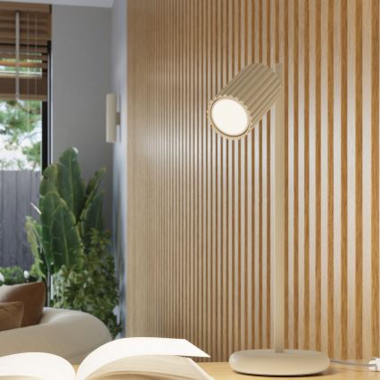 Brilagi - LED стенна лампа CRESTO 2xGU10/10W/230V 20 см кремава