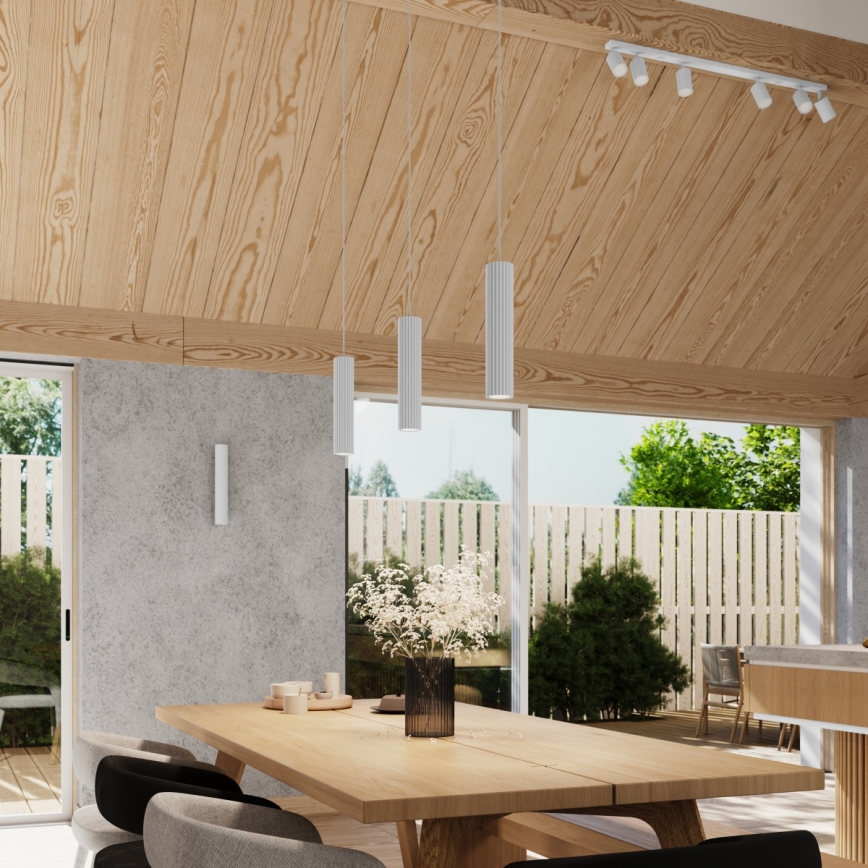 Brilagi - LED стенна лампа CRESTO 2xGU10/10W/230V 30 см бяла