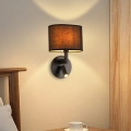 Brilagi - LED стенна лампа DAYA 1xE14/40W/230V + LED/3W черна