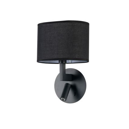 Brilagi - LED стенна лампа DAYA 1xE14/40W/230V + LED/3W черна
