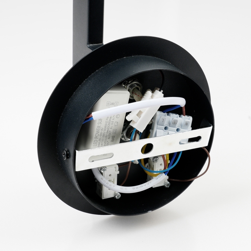 Brilagi - LED стенна лампа DAYA 1xE14/40W/230V + LED/3W черна