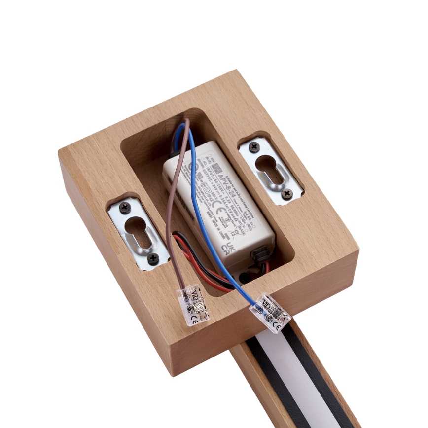 BRILAGI - LED стенна лампа GARDALINE LED/90W/230V 60 см дъб