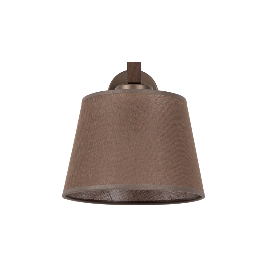 BRILAGI - LED стенна лампа LATTE 1xE27/15W/230V бор/кафяв