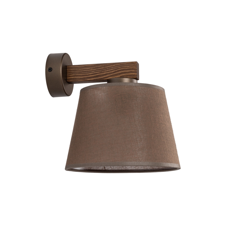 BRILAGI - LED стенна лампа LATTE 1xE27/15W/230V бор/кафяв